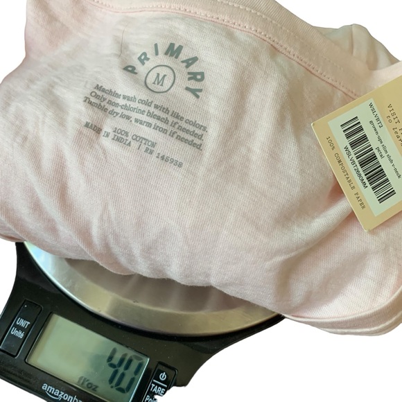 Primary NWT light pink tee - Picture 7 of 7
